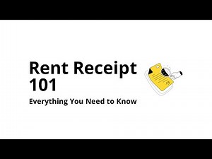 What Is a Rent Receipt?
