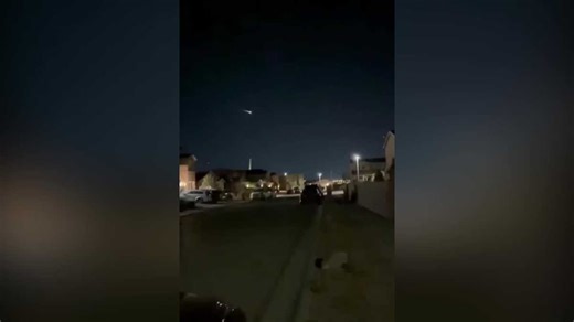 Fireball spotted in New Mexico night sky
