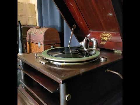 Trinity Quartet（トリニティ・カルテット）♪Jesus, Saviour, Pilot Me♪ 78rpm. Columbia Grafonola Model 50 .