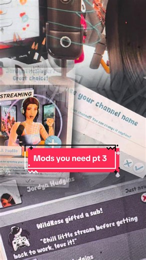 I adore this mod you can do all kind of different streams Read comments Assign mods Get sponsored This is tea Streamlife mod #girlgamer #sims4 #sims4cc #urbansims #simscc