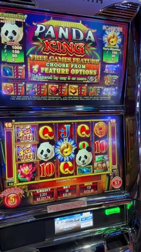 $30 Panda King Bonus #slot #casino #lasvegas