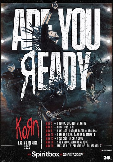 Korn 2026 Tour Setlist, Dates, Cities & Presale Tickets