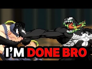 BANE FANBOY REACTS TO VENOM VS BANE DEATH BATTLE (MY GOAT NO)