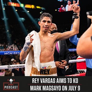 Rey Vargas box wants more than a victory over Mark Magnifico Magsayo on July 9th... he wants a KNOCKOUT! 💥 Check out his full interview from this week's episode of The #PBCPodcast: https://youtu.be/7O0jrQ0Ysiw #MagsayoVargas #PBConSHOWTIME | Premier Boxing Champions