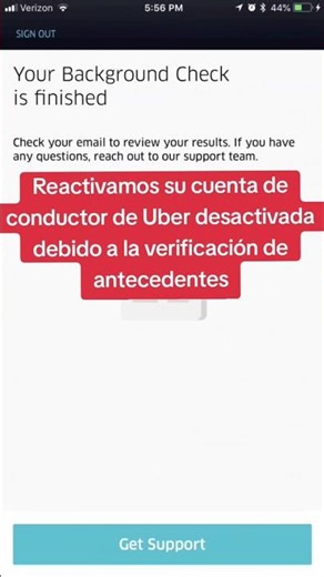 Reactivate your Deactivated Uber Driver Account Due to Background Check #uber #uberdriver #usa