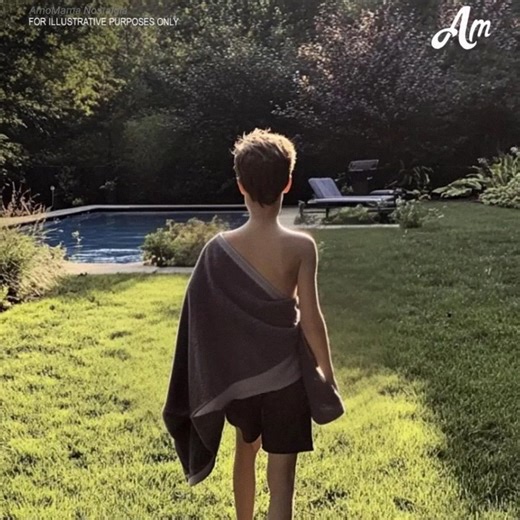 My neighbor's little son came to swim in our pool – when he took off his shirt and i saw his back, i was left speechless It was a regular Saturday. I was tidying up the yard when nine-year-old Dylan, my neighbor's son, walked up to the front. Dylan: "Hi! Sorry to bother you, but can I swim in your pool for a bit?" Me: "Of course, Dylan! Want some lemonade?" Dylan: "No, thanks!" He laid his towel on the lounger, and I still decided to bring him some lemonade anyway. Just as I walked over to him, 