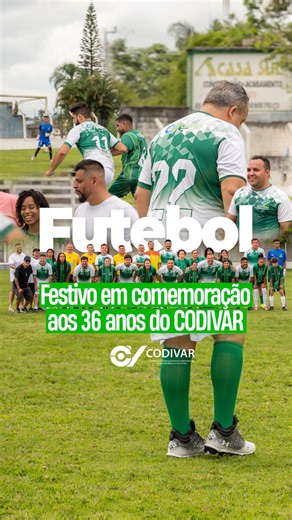 Consórcio Vale do Ribeira on Instagram: "CODIVAR ORGANIZA FUTEBOL FESTIVO EM COMEMORAÇÃO AOS SEUS 36 ANOS DE FUNDAÇÃO. Neste mês de comemoração pelos 36 anos do Codivar, realizamos um amistoso festivo que marcou não apenas uma celebração, mas um gesto de união entre as cidades do Vale do Ribeira e Litoral Sul. Reunimos Prefeitos, vereadores, autoridades e amigos do Codivar para um momento de descontração e integração no estádio Bertelão, em Registro. Foi um dia especial, de parceria e de fortale