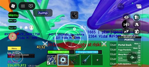 Tentando Pegar 5M de Aimbot em Blox Fruits