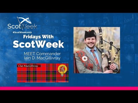 Fridays with ScotWeek! MEET Clan Commander Iain MacGillivray!