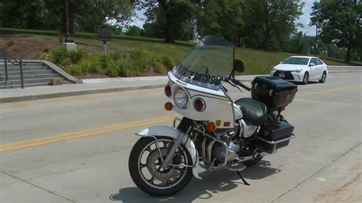 Iowa State Patrol adds restored 1979 motorcycle to historic collection