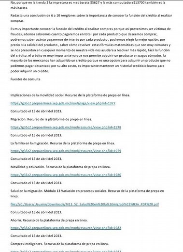 Actividad Integradora 4 La mejor opción módulo 13