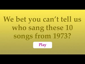 1973 song quiz