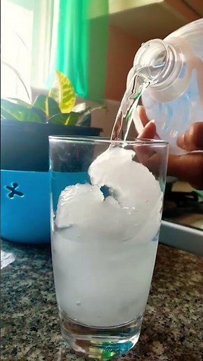 Water Freezes Instantly When Poured #science #physics #supercooled #mindblown