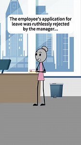 86K views · 2.2K reactions | The employee's application for leave was ruthlessly rejected by the manager  #animation #animationmeme #work #worklife #manager #managersbelike #usa | Sleek Animations | Facebook