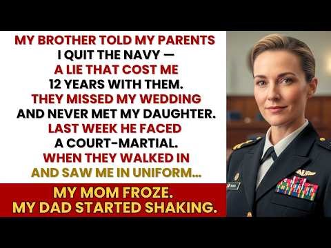 My Brother Told My Parents I Quit the Navy — 12 Years Later They Saw Me in Court in Full Uniform