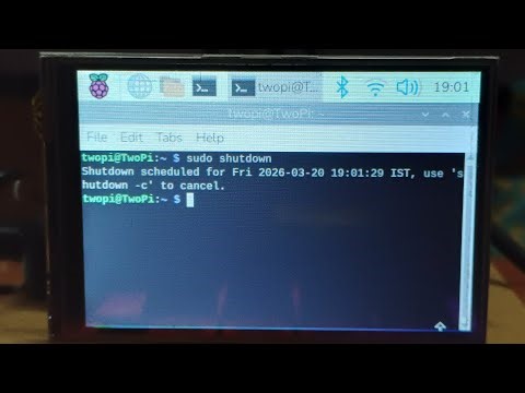 Raspberry pi zero w and TFT LCD display
