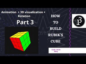 How to solve Rubik's Cube in Java Processing | Part III | For Beginners