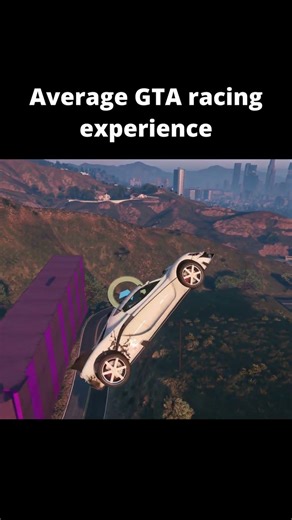 Car crash ejection challenge 🤬 #shorts #gta5 #gtav