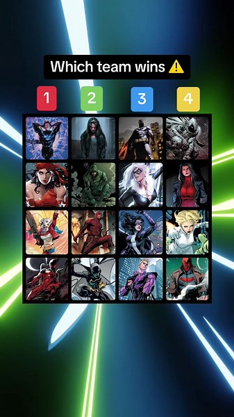 4v4v4v4 street level team fights who wins ⁉️ #fyp #marvel #dc #1v1 #fight #marvelvsdc #4v4v4v4 #streetlevel