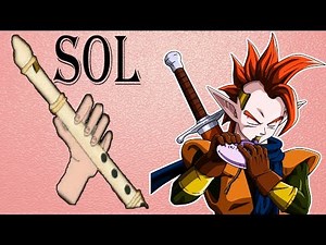 DRAGON BALL Z, TAPION, FLAUTA DULCE FÁCIL, TUTORIAL CON ANIMACIÓN, NOTAS, RECORDER, FLAUTO, DOCE