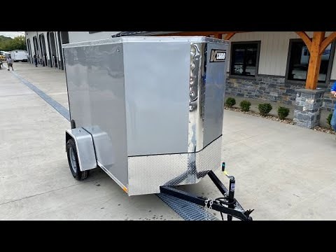 ITI Cargo 5x8' Single Axle Enclosed Cargo Trailer 2990# GVW