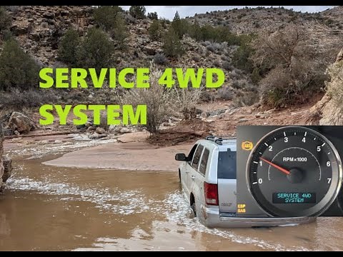 Fixing "Service 4wd System" Error on WK Grand Cherokee