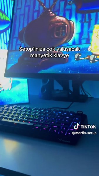@Xrades XR 75 Manyetik Switch (Hall Effect) Klavye 8k Hz polling rate 0,1-3,4mm arası ayarlanabilir hassasiyet Xrades Amber İce Manyetik 100 milyon tıklama ömürlü switchler Hot Swap #techtok #pcgaming #setup #keşfetteyizzz #keşfet Cr: @*rockstar 🫡