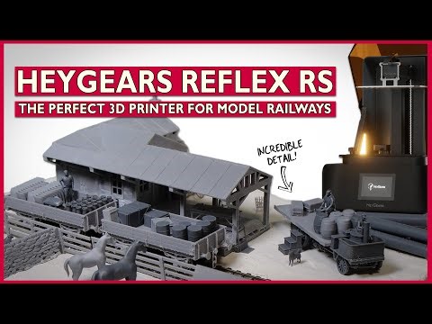 The Perfect 3D Printer for Railway Modellers | HeyGears Reflex RS #HeyGears #3dprinting
