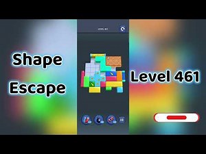 🔥 Shape Escape Level 461 Walkthrough | Can You Solve It? 🧠💥