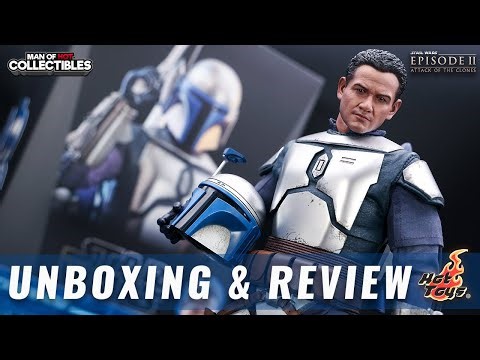 Hot Toys JANGO FETT Unboxing and Review | Star Wars: Attack of the Clones