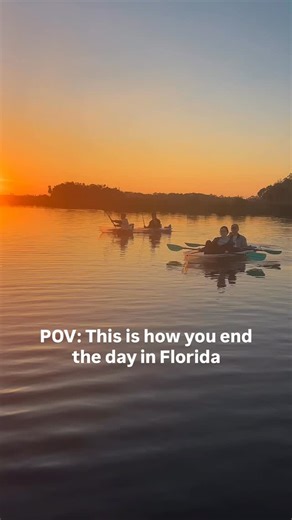 Sunset hits different on the Weeki Wachee River🌅🛶 Golden light, glassy water, and paddling through springs in a clear kayak as the day slows down around you. Our Weeki Wachee sunset clear kayak eco tour is the perfect mix of adventure and calm — wildlife stirring, colors reflecting off the water, and that peaceful feeling you only get when you’re floating through one of Florida’s most beautiful spring-fed rivers. If you’re looking for one of the best things to do in Weeki Wachee, this is it 🦄