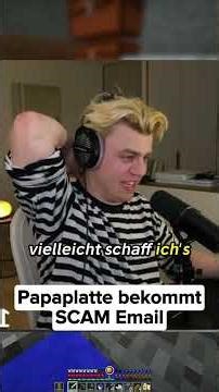 @papaplatte says he received a scam email about a pyramid scheme #papaplatte