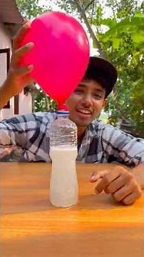 26 Seconds Science Magic! Vinegar + Baking Soda Experiment