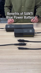 3.7K views · 33 reactions | Benefits of SANTI Blue Power BatterySound on  while watching the video❗️  new ergonomic design of E/O CORD connector with two LEDs.  Audible and luminous indication of the battery along with an indication of low charge level #santidiving #santiheating #santibluepower | SANTI Diving | Facebook