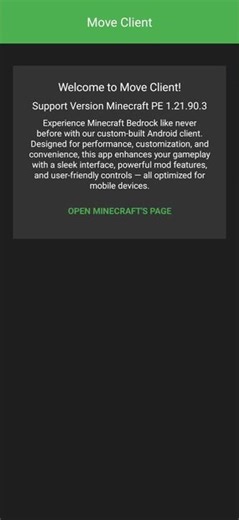 Move Client V2 Main Layout