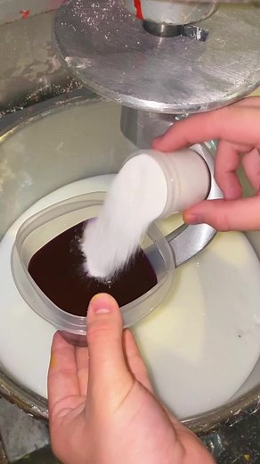 Mixing Instant Snow Dye into Clear Slime | Purple Dream Mermaid ASMR