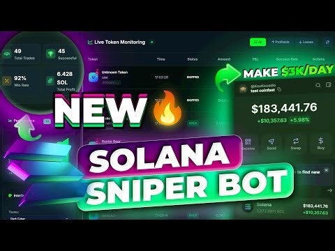 Altcoins Sniper Bot Guide! | How to Snipe Memecoins EXPLAINED! | Solana AI Sniper BOT!