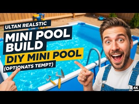 DIY Mini Pool Build ✔❤| Step by Step Guide