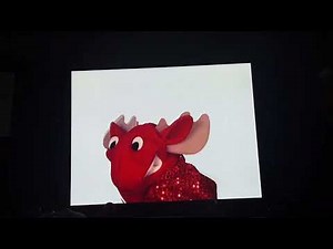 Baby Van Gogh Red Moose Flying Scene