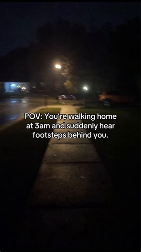 Creepy Nighttime Encounter: Walking Home Alone