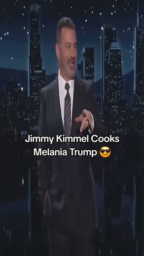 Jimmy Kimmel Cooked Melania Trump 😉