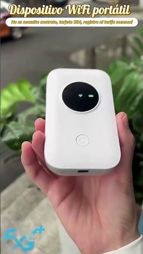 ✨【Free Internet in your pocket】5G Portable Router