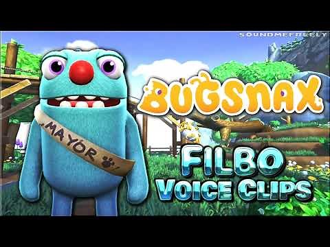 All Filbo Fiddlepie Voice Clips • Bugsnax • All Voice Lines • 2020 Nintendo Switch (Max Mittelman)