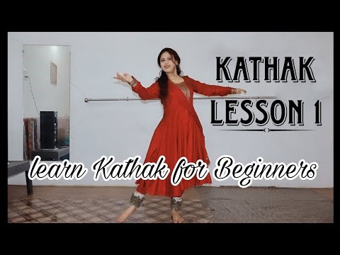 Kathak Lesson - 1||Learn Kathak For Beginners ||Footwork ||exercise1&2#tutorial #Kathak #Beginners