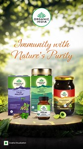 10K views · 66 reactions | Build your immunity right with Organic India. The power of whole herbs and purity that supports immunity boosting gut health ensures you build your immunity from within. Explore Organic India range of organic teas, infusions and supplements. #OrganicIndia #immunity https://tinyurl.com/OrganicIndiaImmunityRight | Organic India | Facebook