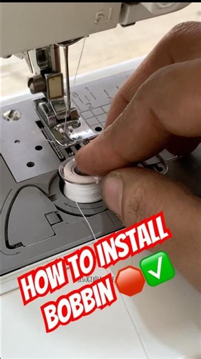 How to correctly install a top-load bobbin✅#sewingmachine #singersewingmachine #ytshorts #sewingtips