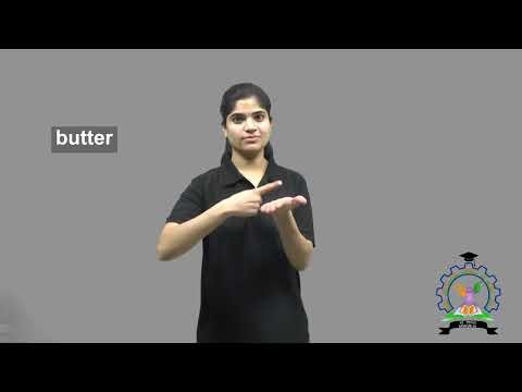 "Butter" : Indian Sign Language | ISL Vocabulary Tutorial