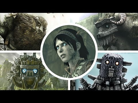 Shadow of The Colossus PS5 - All Bosses & Ending [4K 60FPS]
