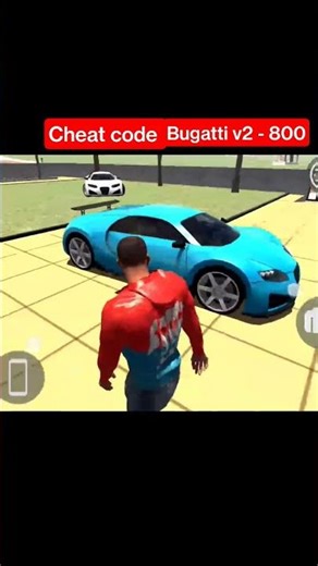 Bugatti v2 - 800 in Indian bike driving 3d Bugatti v2#viral#shorts