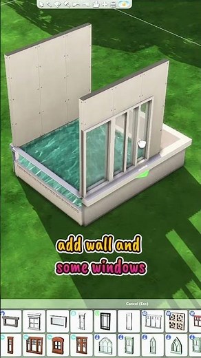 The sims 4 pool ideas #sims4pool #sims4ideas #sims4shorts